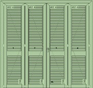 PORTA PERSIANA 4 ANTA